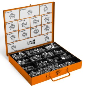 Bromsrörsnippel-set – 340 delar