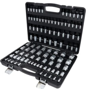 Torx-hylsnyckelsats 101 st., 1/4 + 3/8 + 1/2
